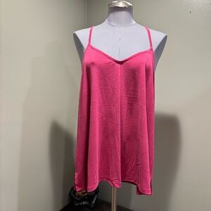 Old Navy Ladies Pink Sleeveless Top.  Size Large